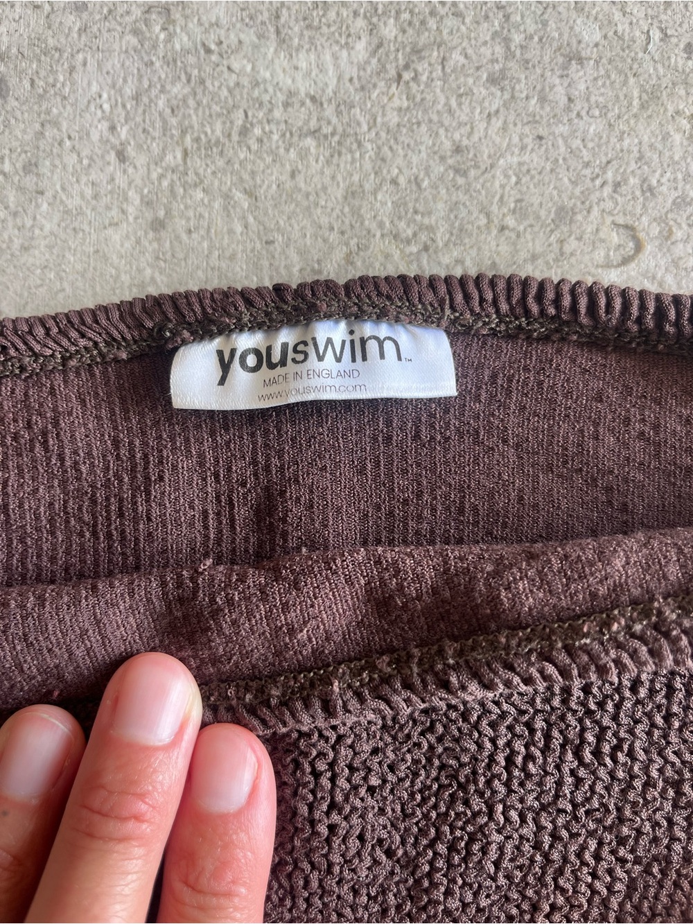 YouSwim Brown Bandeau Bikini Set - Picture 3 of 4